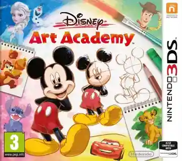 Disney Art Academy (Europe) (En,Fr,De,Es,It)-Nintendo 3DS